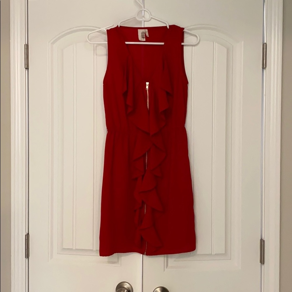 Red dress